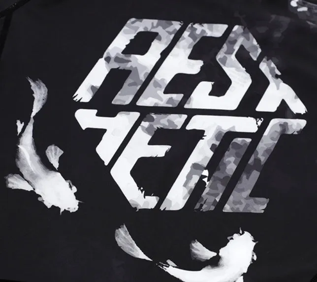 Aesthetic "Sumi-E" Long Sleeve Rash Guard