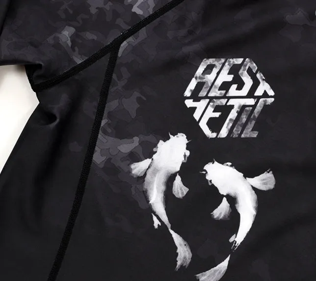 Aesthetic "Sumi-E" Long Sleeve Rash Guard