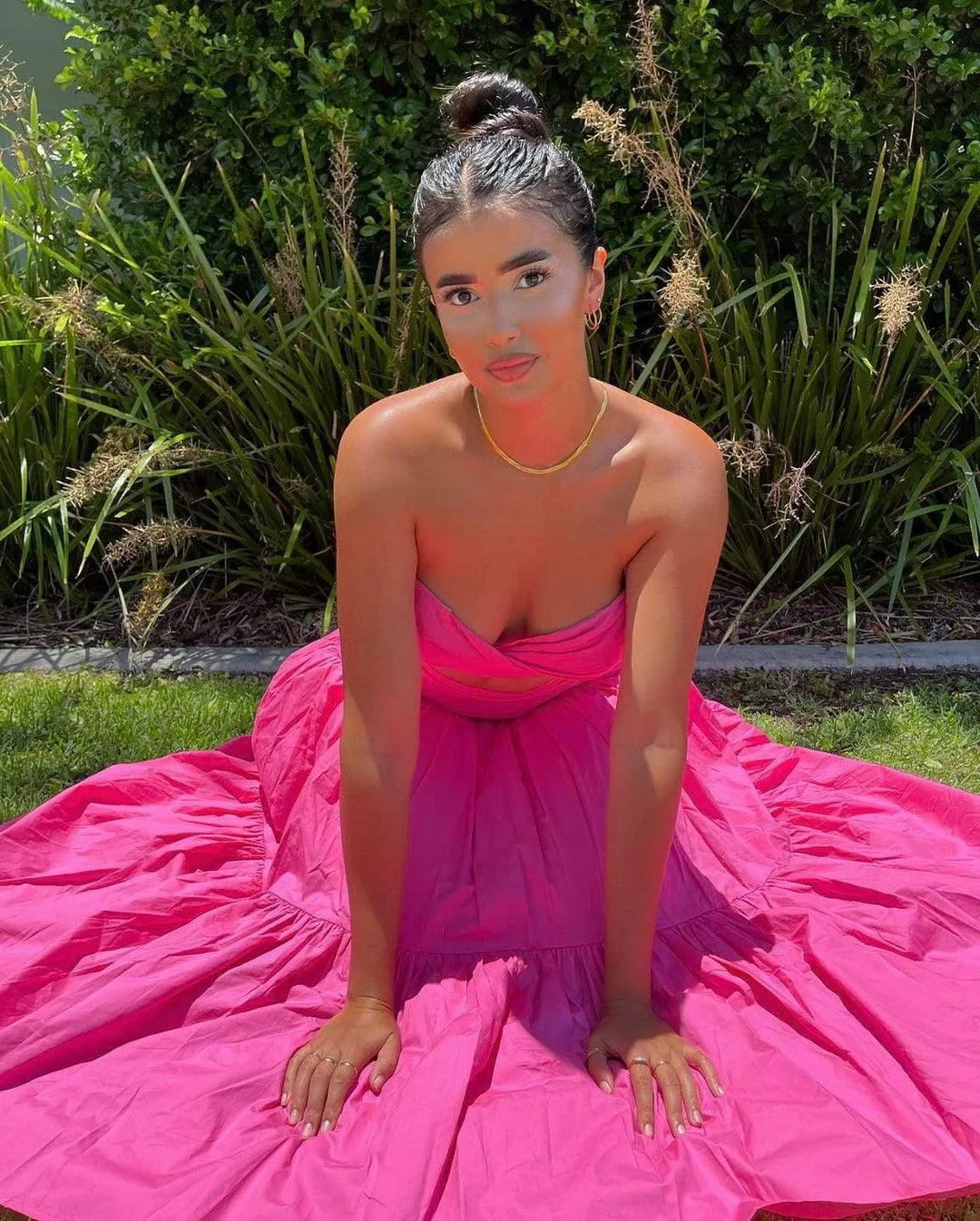 Ayla Maxi Skirt - Pink