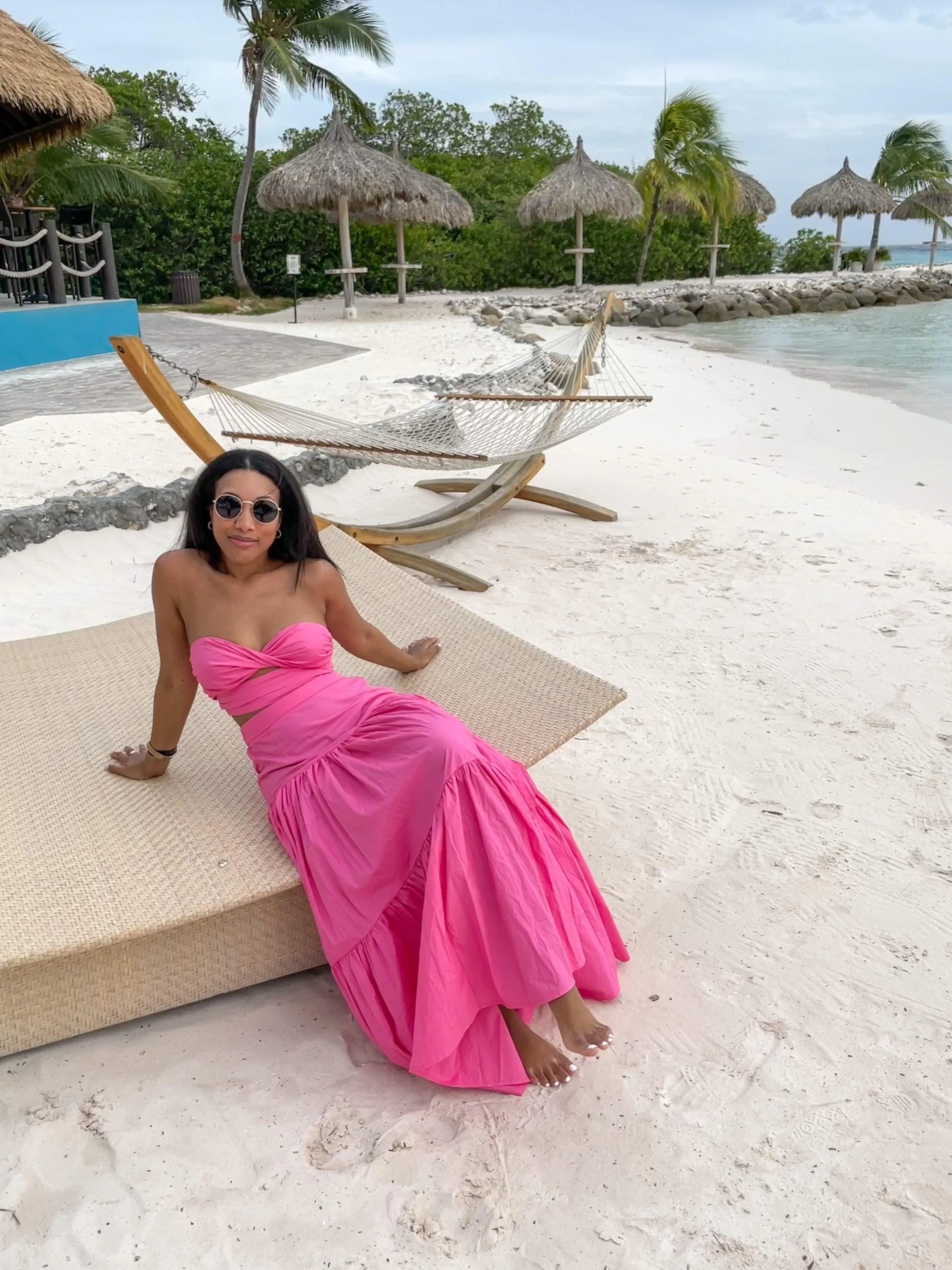 Ayla Maxi Skirt - Pink