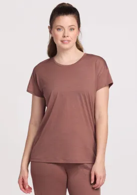 Billie Lounge Tee - Nutmeg