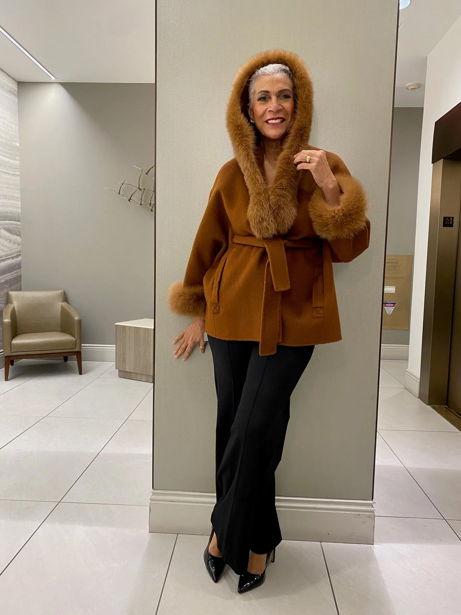 Brown Wool Coat