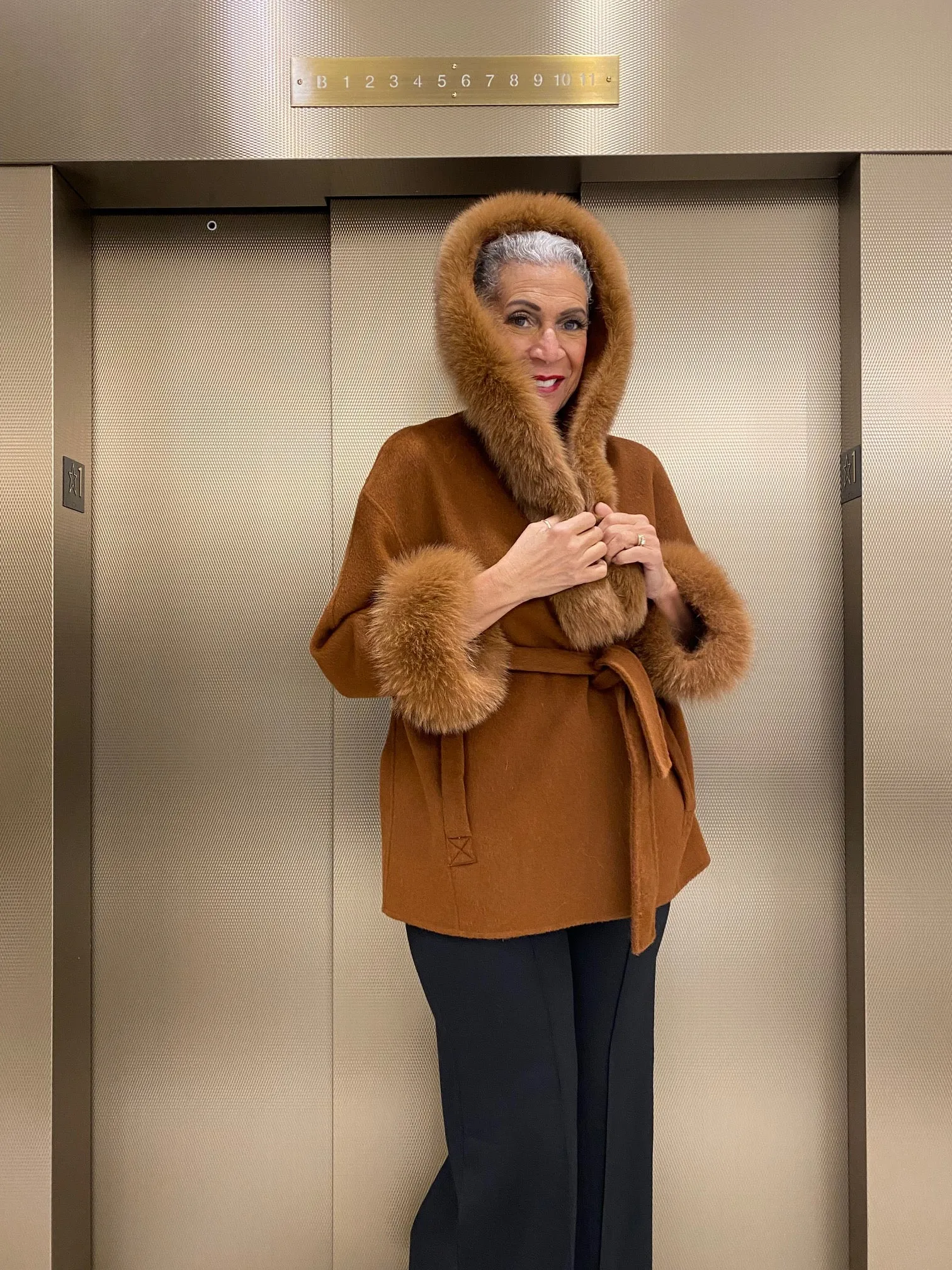 Brown Wool Coat