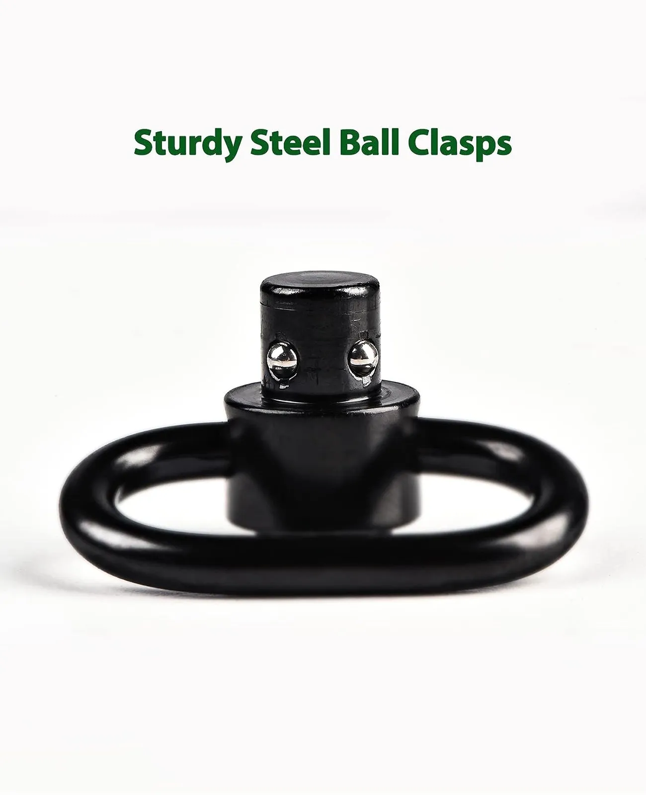 EZshoot Picatinny Sling Mount 2PCS 360° Rotation Sling Swivel for 2 Point Sling