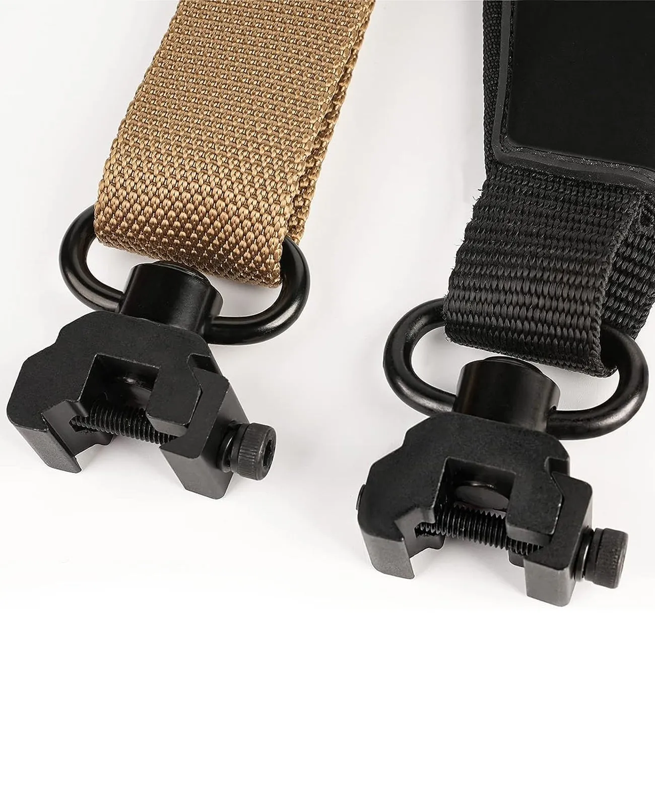 EZshoot Picatinny Sling Mount 2PCS 360° Rotation Sling Swivel for 2 Point Sling