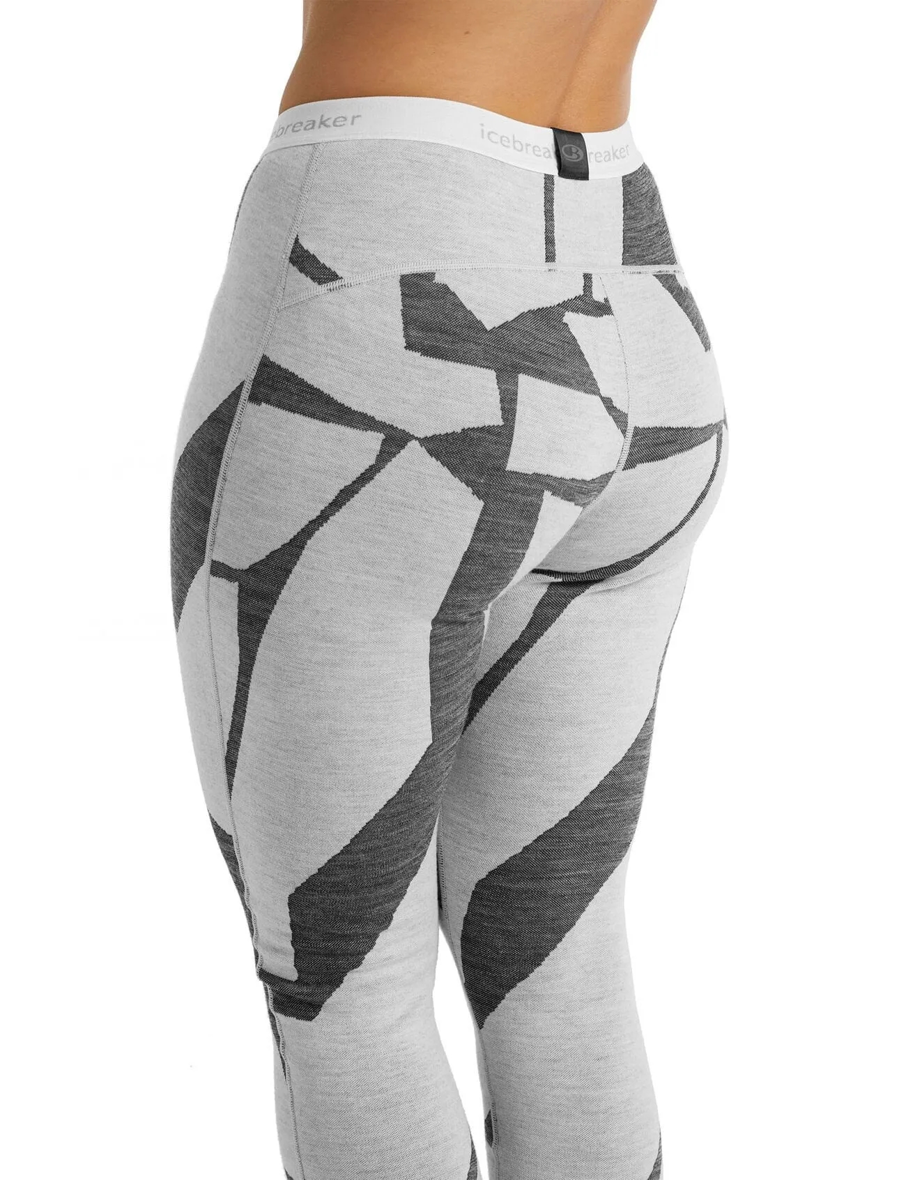 Icebreaker Women 250 Vertex Leggings Fractured Landscapes