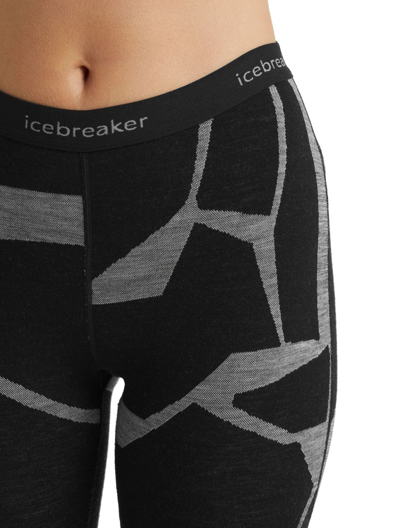 Icebreaker Women 250 Vertex Leggings Fractured Landscapes