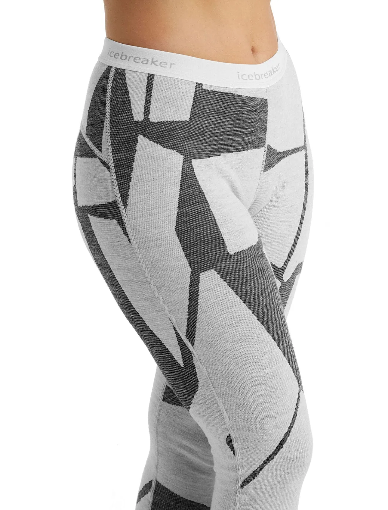 Icebreaker Women 250 Vertex Leggings Fractured Landscapes