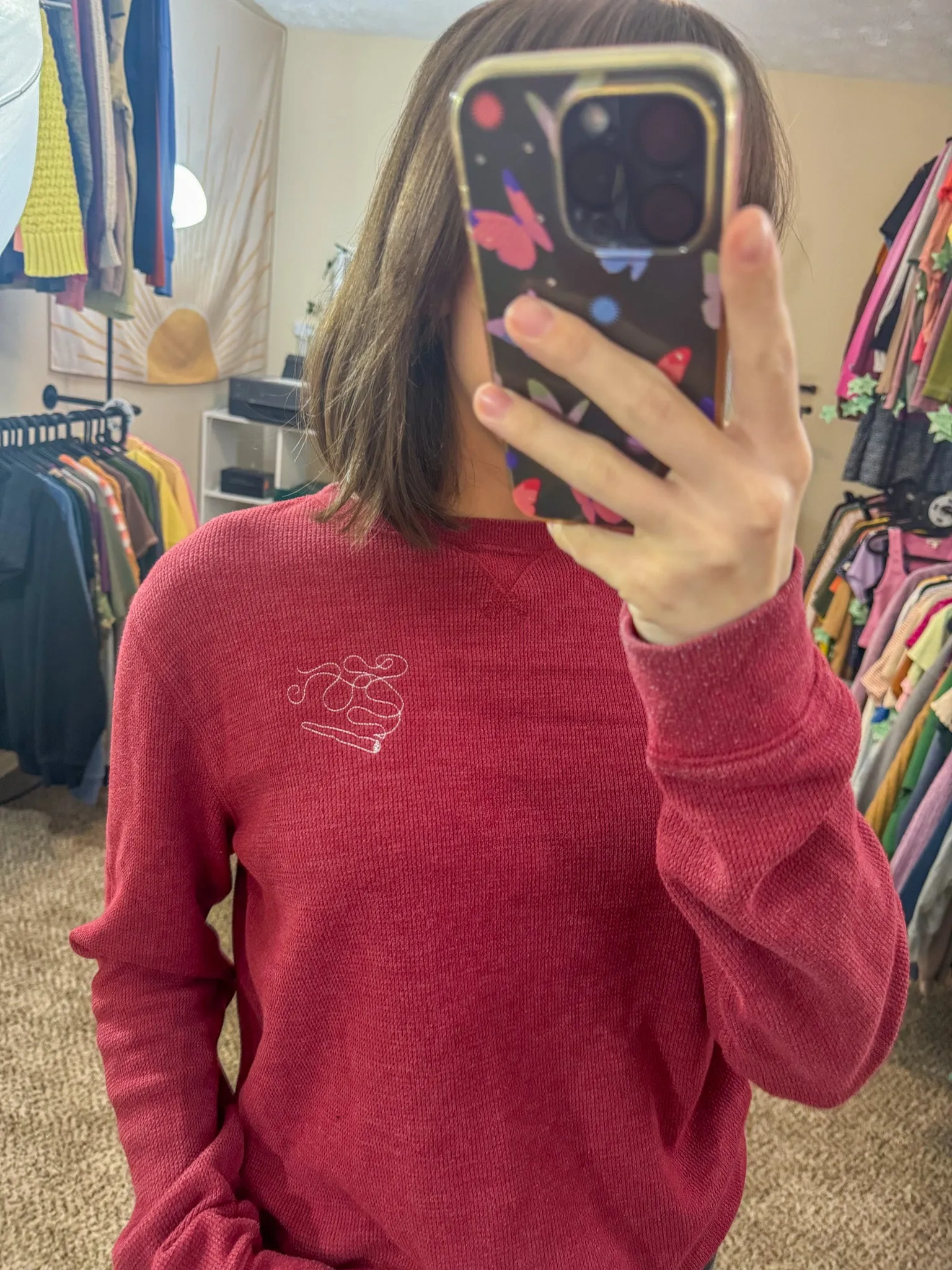 Joint Red Thermal Long Sleeve XL