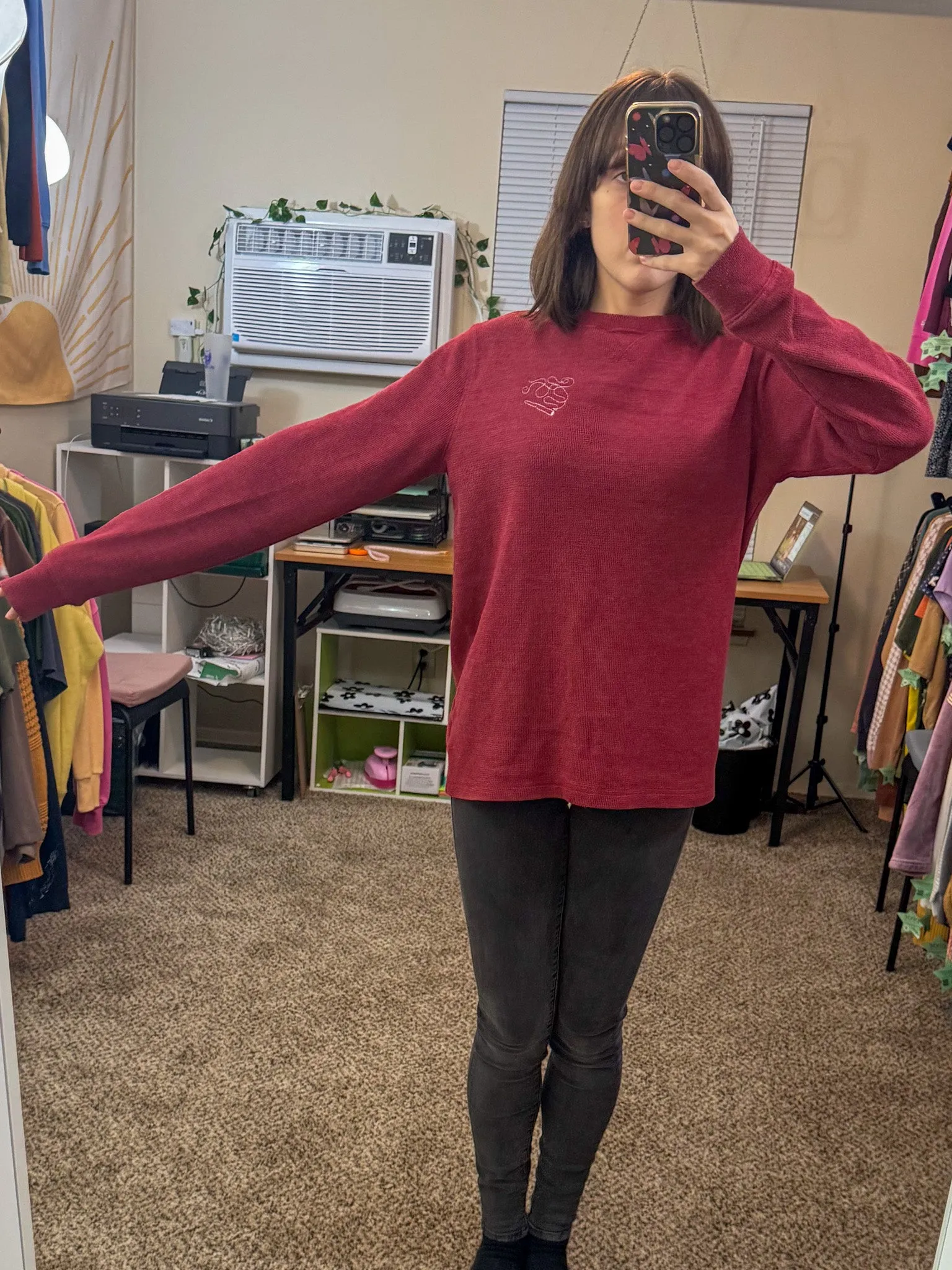 Joint Red Thermal Long Sleeve XL