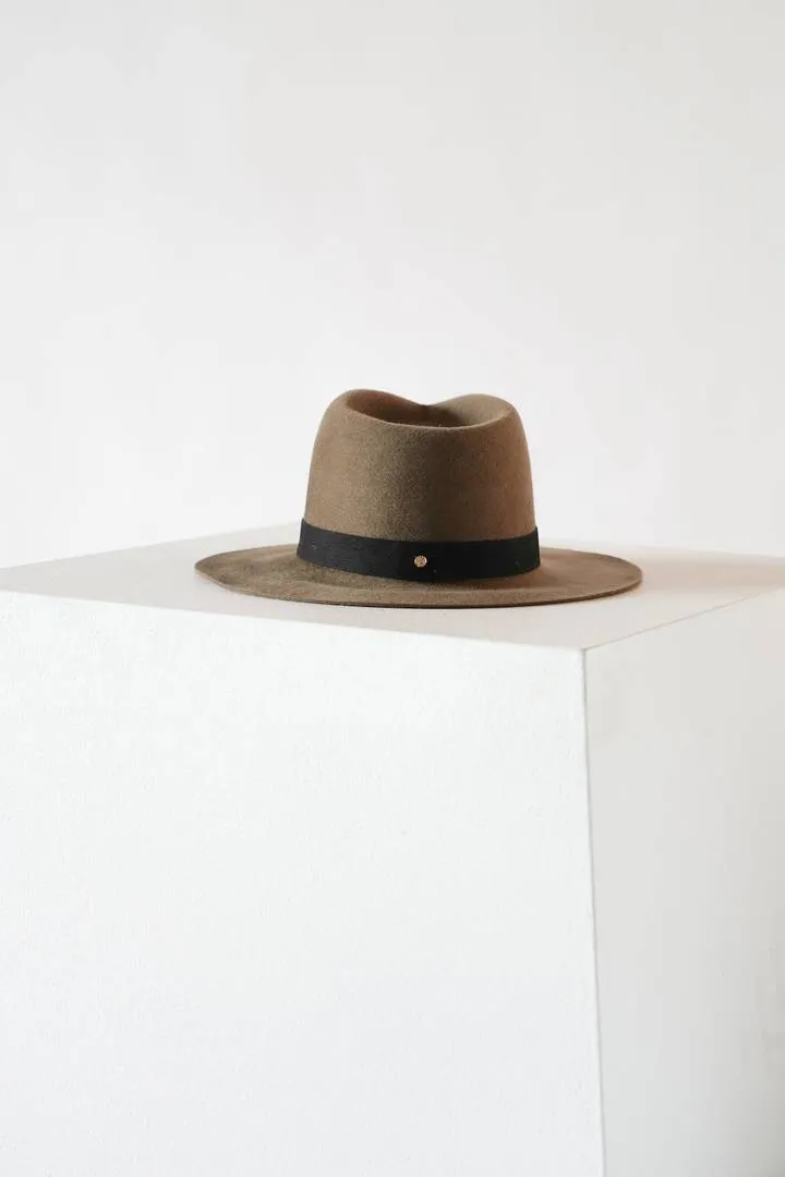 Luca Wool Hat in Camel