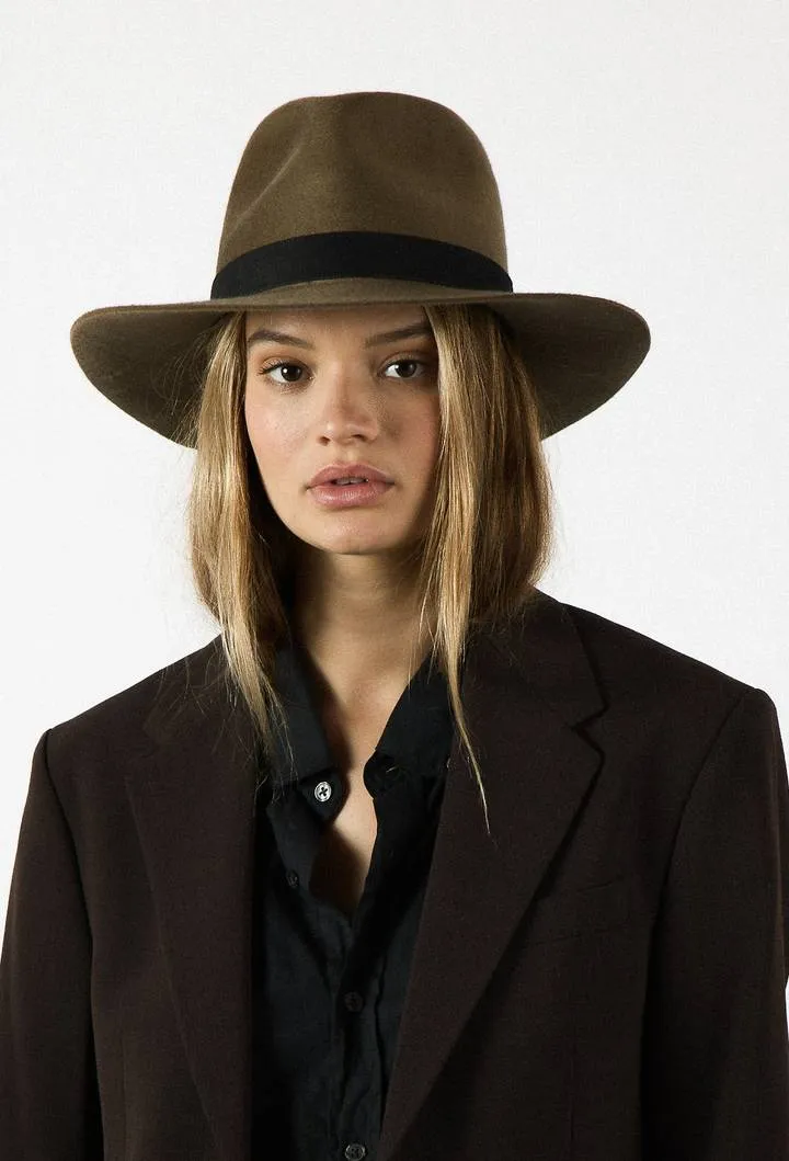 Luca Wool Hat in Camel