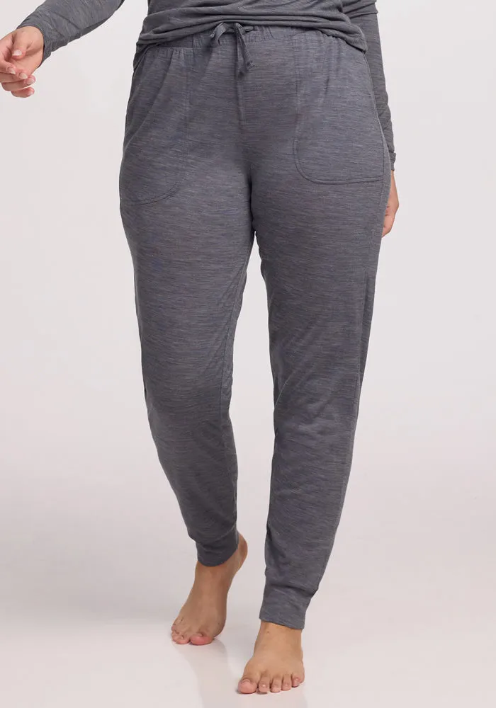 Mary Kate Lounge Pants - Graphite Heather