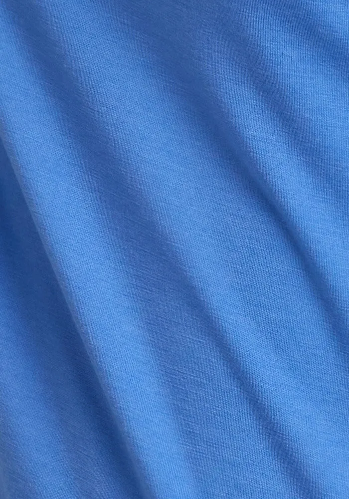 Mia V Neck - Blue Gelato