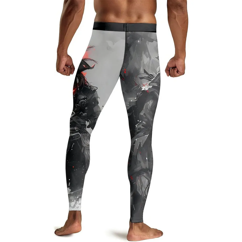 Shadow Pirate Caribbean Men's Compression Leggings