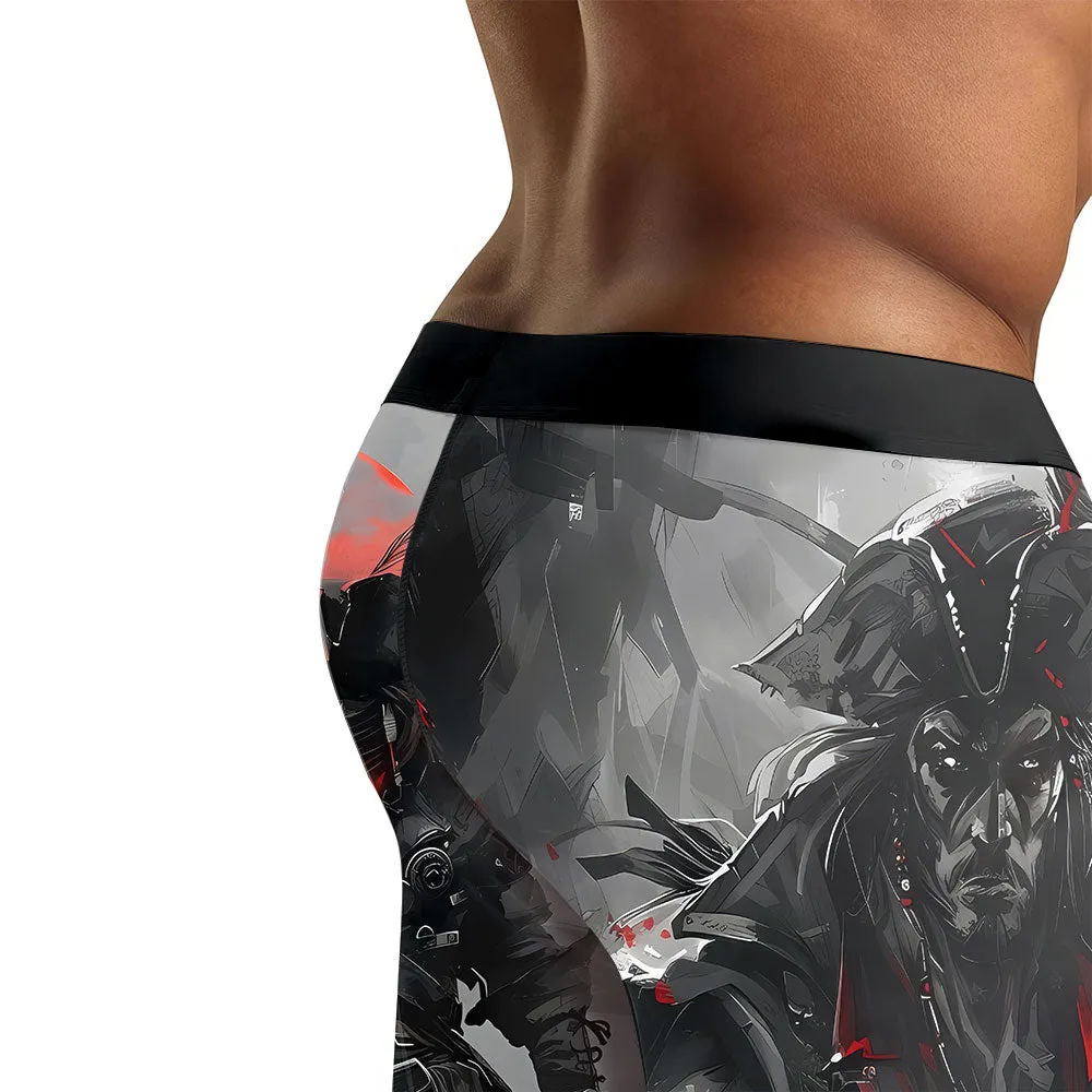 Shadow Pirate Caribbean Men's Compression Leggings