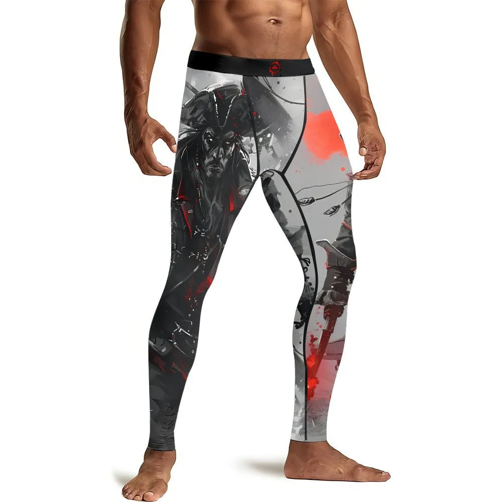 Shadow Pirate Caribbean Men's Compression Leggings