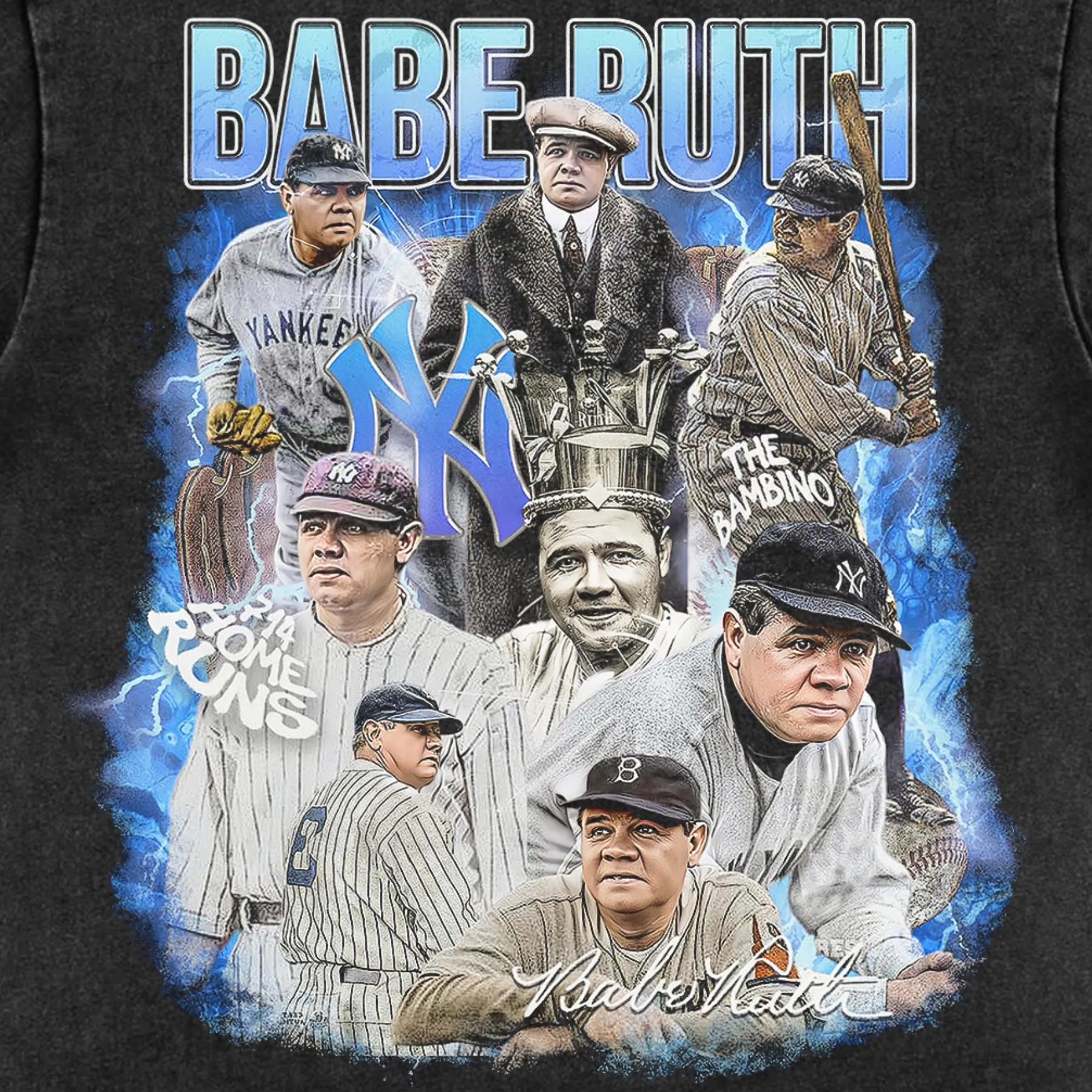 VINTAGE LONG SLEEVE TEE | BABE RUTH