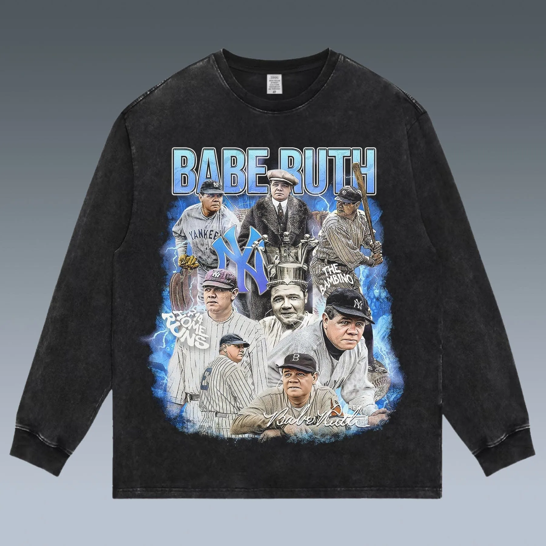 VINTAGE LONG SLEEVE TEE | BABE RUTH