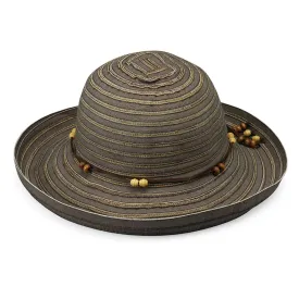 Wallaroo Hats Breton Womens Sun Hat BRE- Chocolate