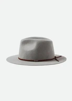 Wesley Packable Fedora | Mineral Grey