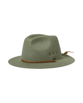 Wesley Weather Guard Packable Fedora - Light Moss